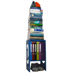 Foldable Shelf for STANDARD Locker 12" width - Blue